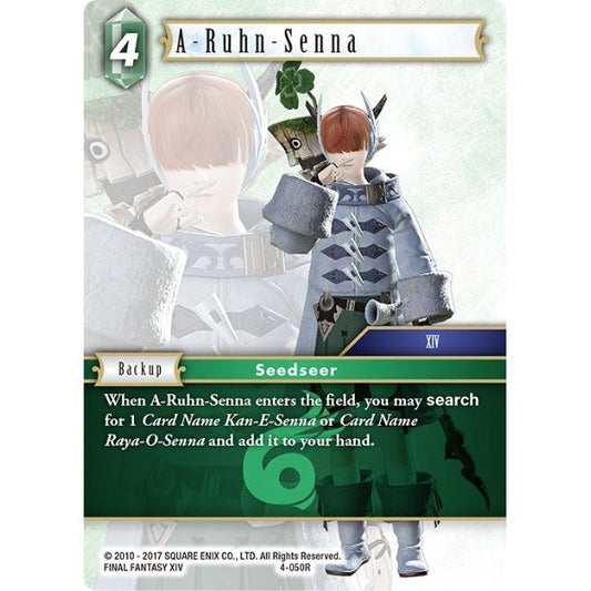 Image for A-Ruhn-Senna (4-050R) (OP4) - Final Fantasy TCG