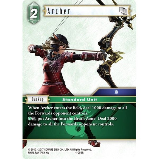 Image for Archer (4-056R) (OP4) - Final Fantasy TCG