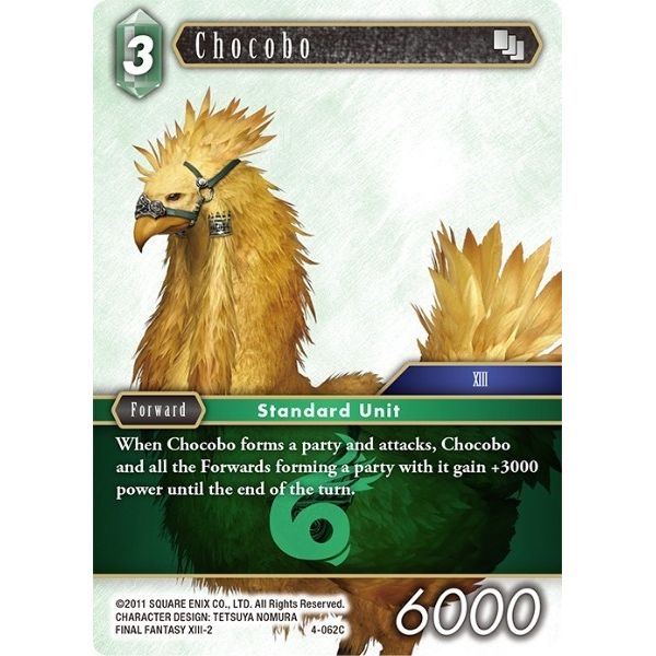 Image for Chocobo (4-062C) (OP4) - Final Fantasy TCG