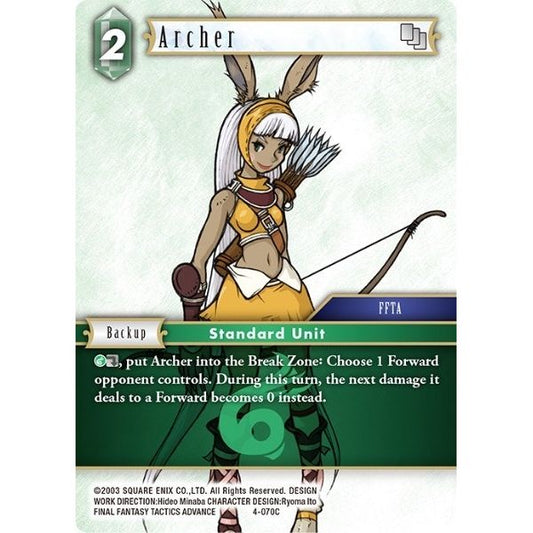 Image for Archer (4-070C) (4-070C) (OP4) - Final Fantasy TCG
