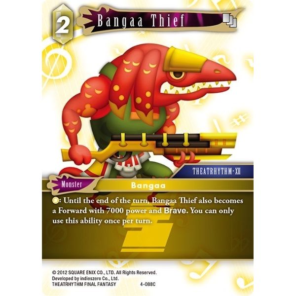 Image for Bangaa Thief (4-088C) (OP4) - Final Fantasy TCG