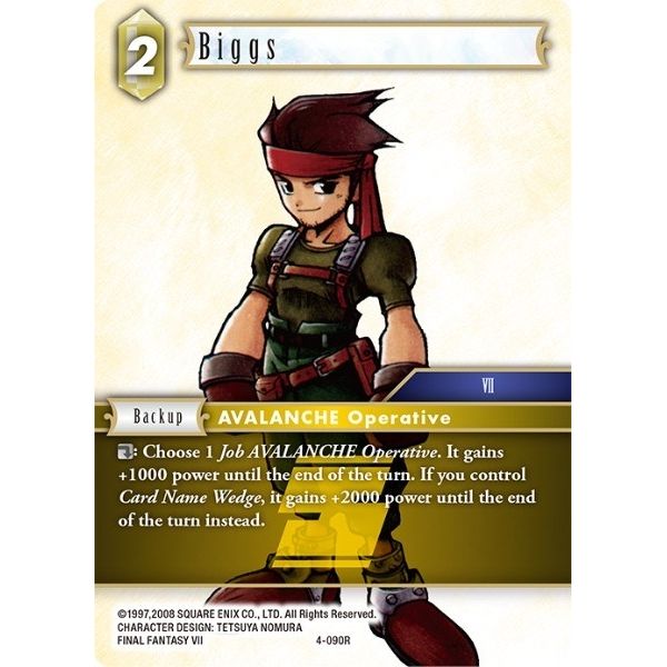 Image for Biggs (4-090R) (OP4) - Final Fantasy TCG
