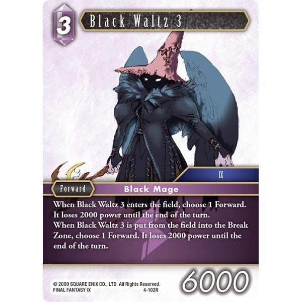 Image for Black Waltz 3 (4-102R) (OP4) - Final Fantasy TCG