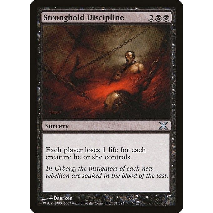 Image for Stronghold Discipline (181) (10E) - Magic: The Gathering