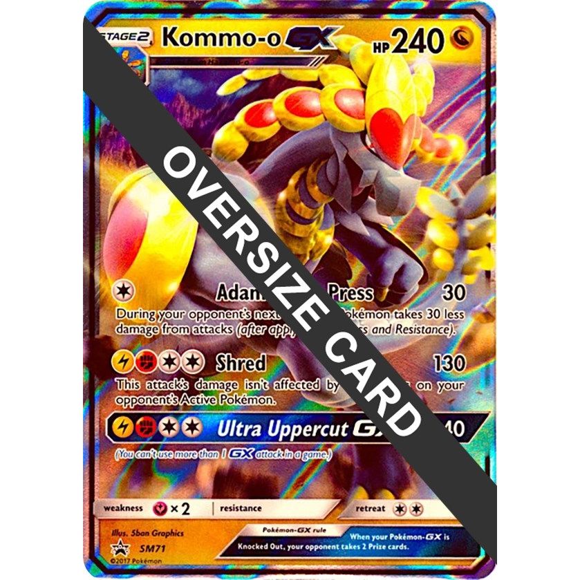 Image for Kommo-o GX - SM71 (SM Black Star Promo) (SM71) (PR) - Pokemon