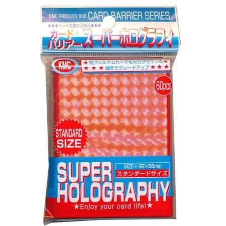 Image for KMC Card Barrier - Super Holography - Orange (60-Pack) - Card Sleeves