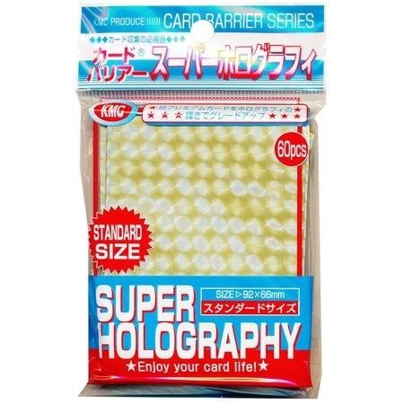 Image for KMC Card Barrier - Super Holography - Gold (60-Pack) - Card Sleeves