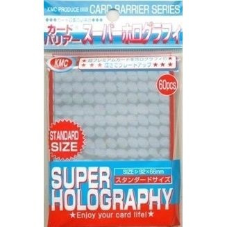 Image for KMC Card Barrier - Super Holography - Silver (60-Pack) - Card Sleeves