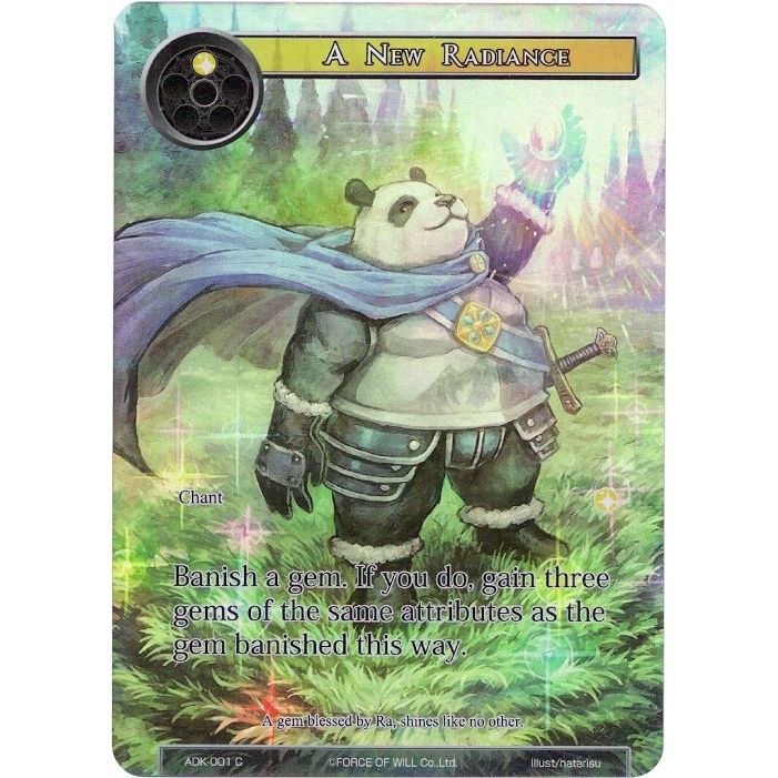 Image for A New Radiance (Full Art) (ADK-001) (ADK) - Force of Will