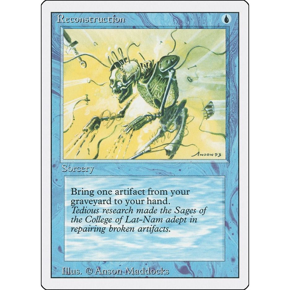 Image for Reconstruction (3ED) - Magic: The Gathering