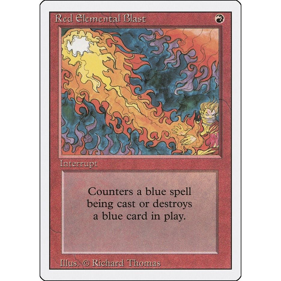 Image for Red Elemental Blast (3ED) - Magic: The Gathering