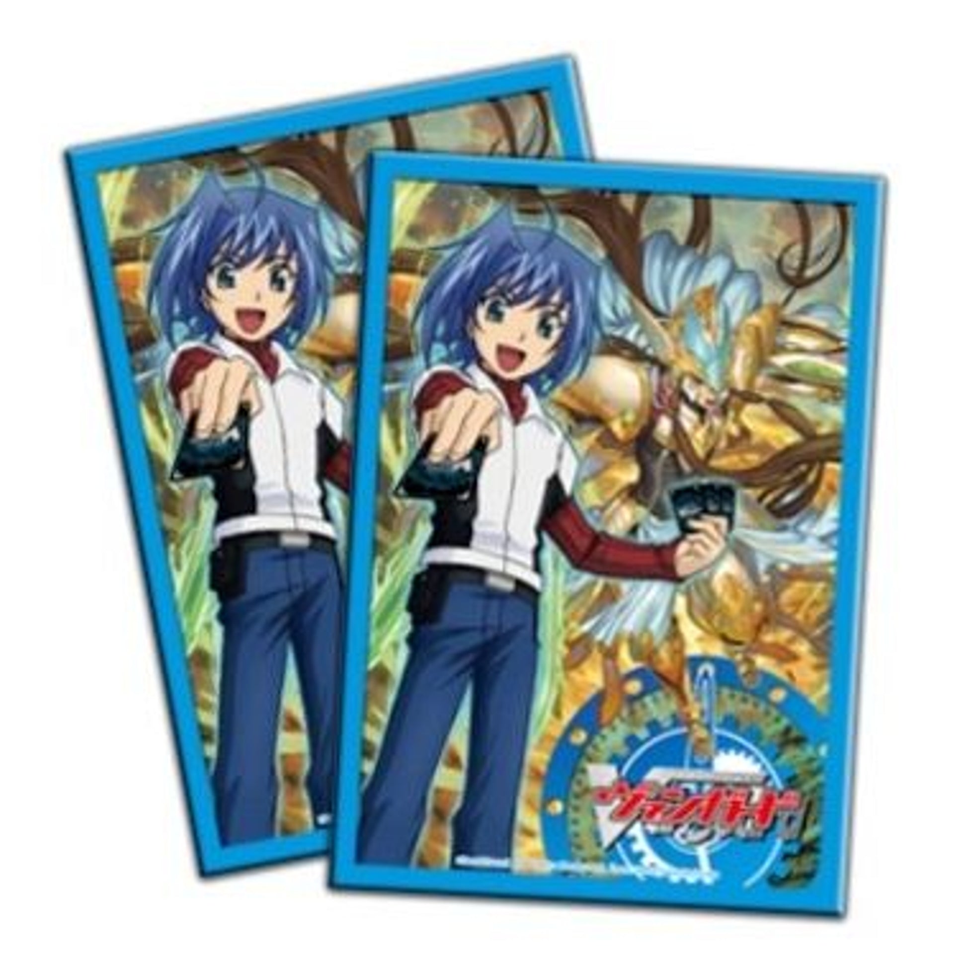 Image for Bushiroad Sleeve Collection Mini Vol.033 Cardfight!! Vanguard: Aichi Sendou and Great Silver Wolf, Garmore (53-Pack) - Card Sleeves