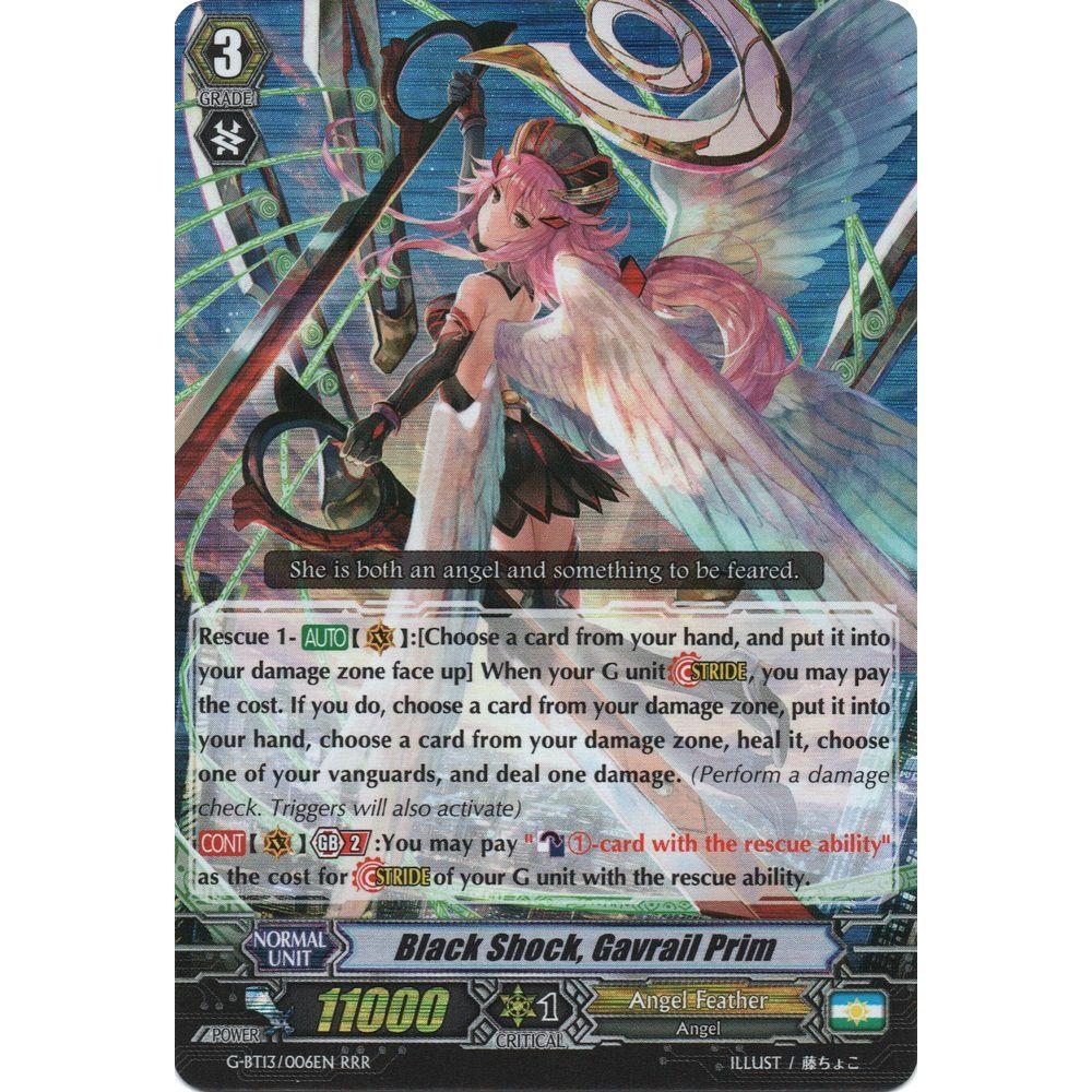 Image for Black Shock, Gavrail Prim (G-BT13/006EN) (G-BT13) - Cardfight Vanguard