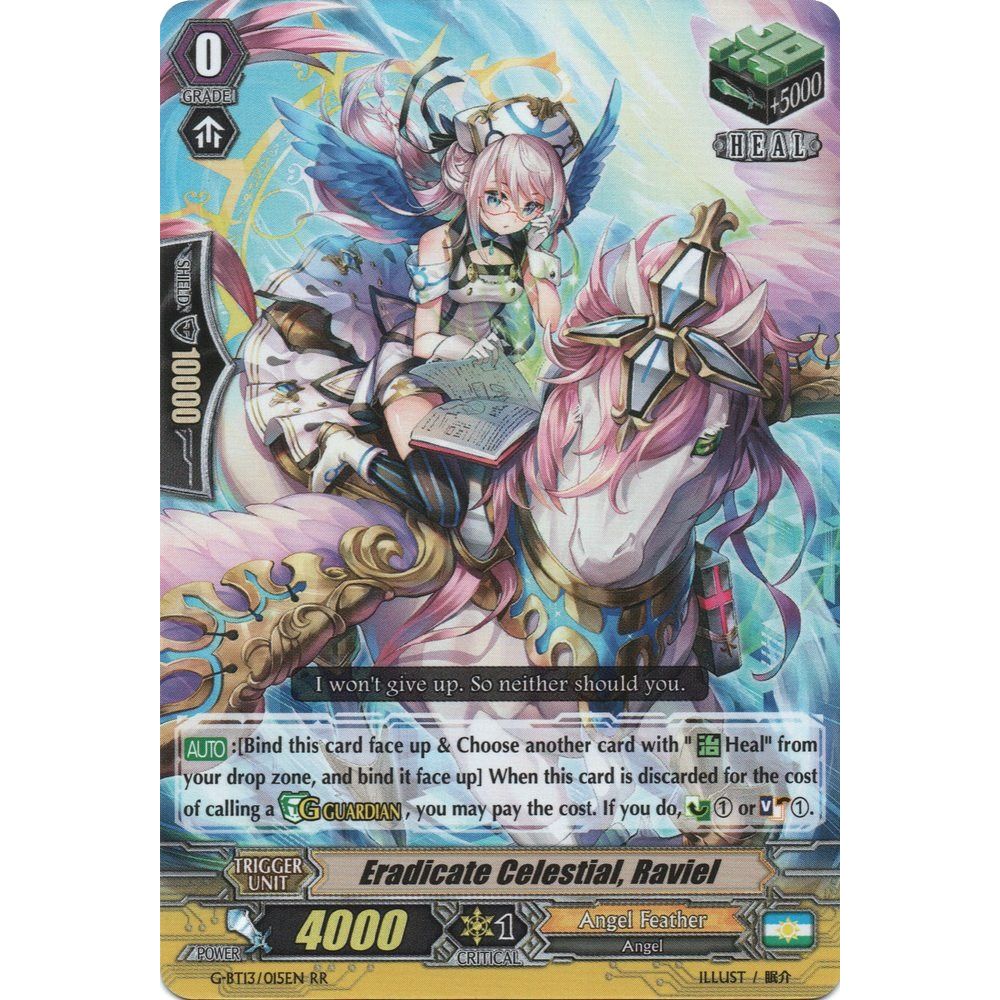 Image for Eradicate Celestial, Raviel (G-BT13/015EN) (G-BT13) - Cardfight Vanguard