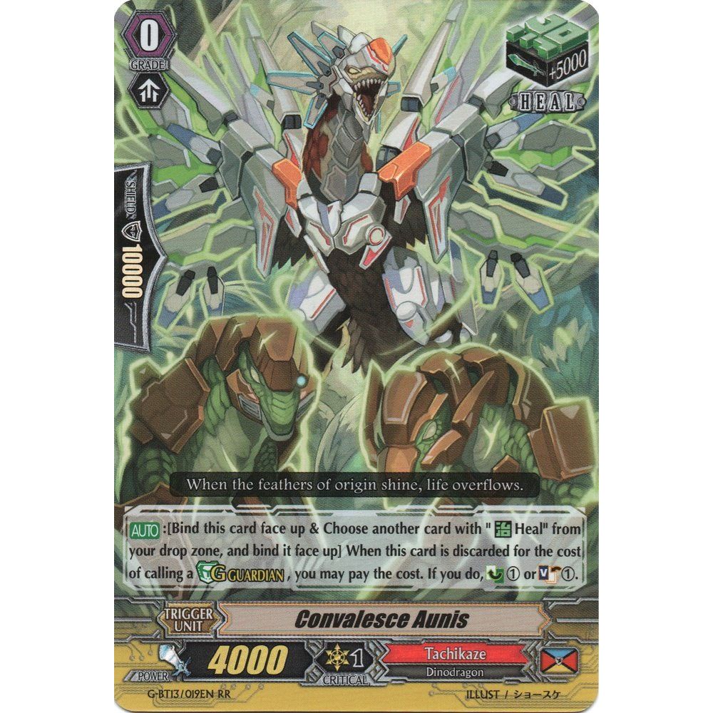Image for Convalesce Aunis (G-BT13/019EN) (G-BT13) - Cardfight Vanguard