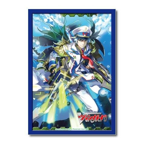 Image for Bushiroad Sleeve Collection Mini Vol.052 Cardfight!! Vanguard: Marine General of the Restless Tides, Algos (53-Pack) - Card Sleeves