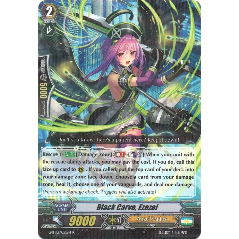 Image for Black Carve, Ezezel (G-BT13/031EN) (G-BT13) - Cardfight Vanguard