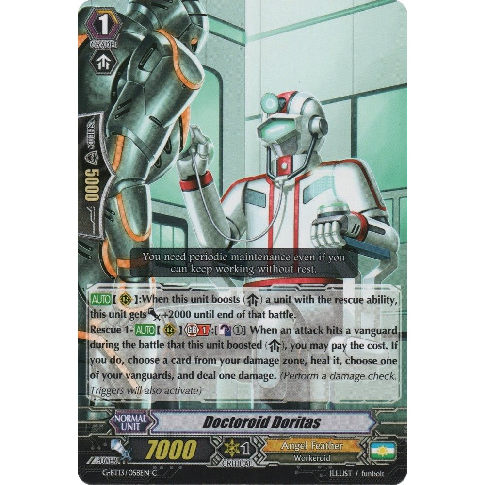 Image for Doctoroid Doritas (G-BT13/058EN) (G-BT13) - Cardfight Vanguard