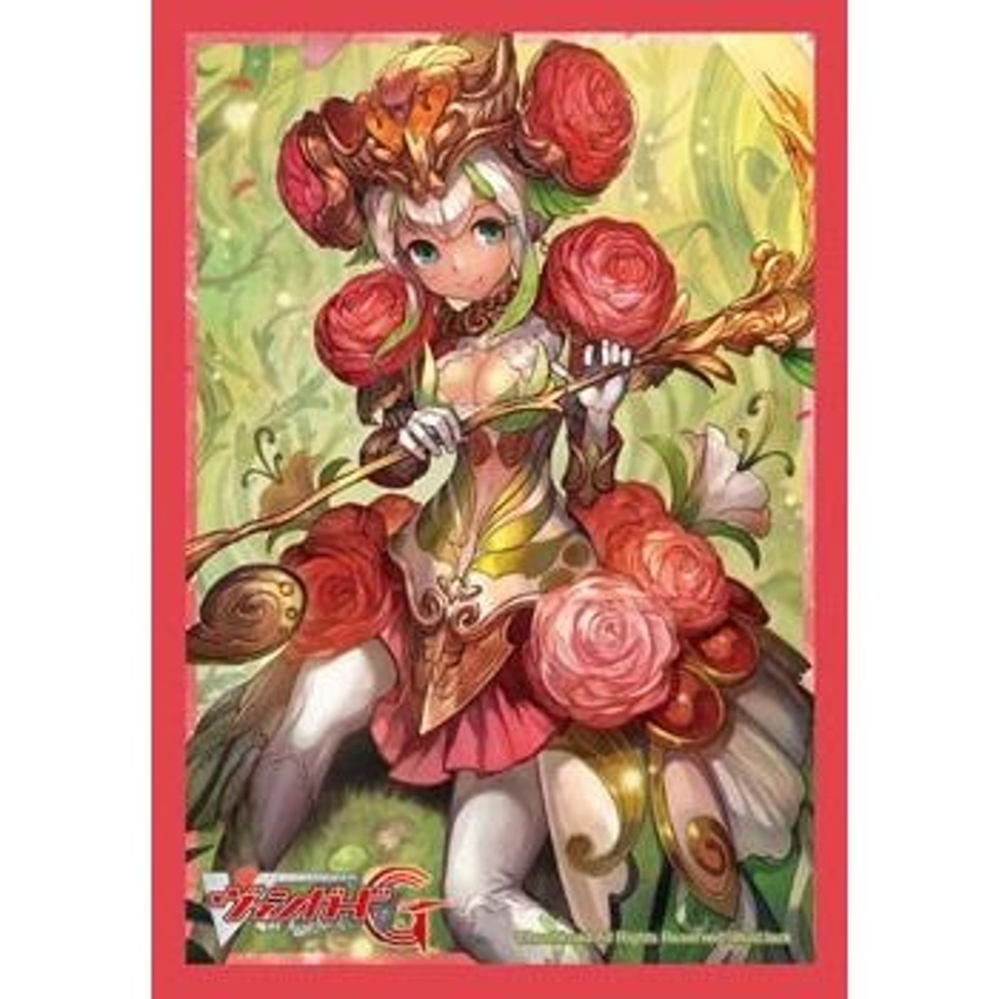 Image for Bushiroad Sleeve Collection Mini Vol.139 Cardfight!! Vanguard: Ranunculus Flower Maiden, Ahsha (60-Pack) - Card Sleeves