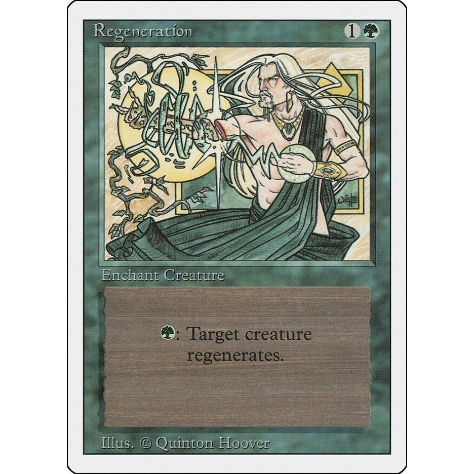 Image for Regeneration (3ED) - Magic: The Gathering