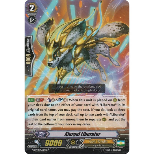 Image for Ajargal Liberator (G-BT13/065EN) (G-BT13) - Cardfight Vanguard