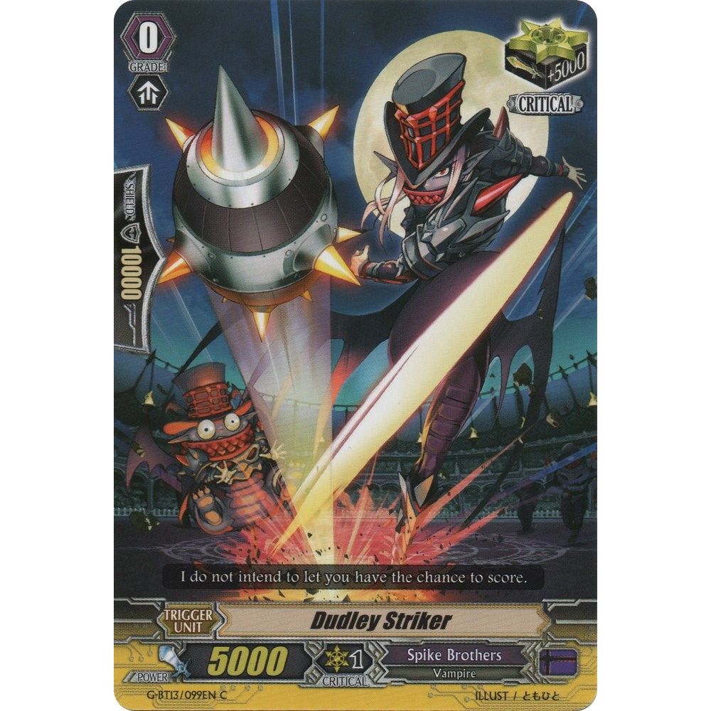 Image for Dudley Striker (G-BT13/099EN) (G-BT13) - Cardfight Vanguard