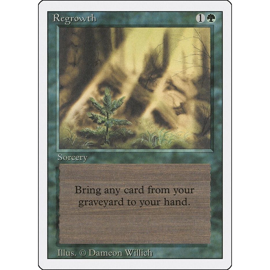 Image for Regrowth (3ED) - Magic: The Gathering