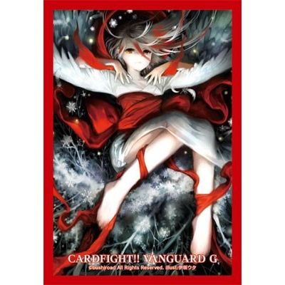 Image for Bushiroad Sleeve Collection Mini Vol.219 Cardfight!! Vanguard: Cosmetic Snowfall, Shirayuki (70-Pack) - Card Sleeves