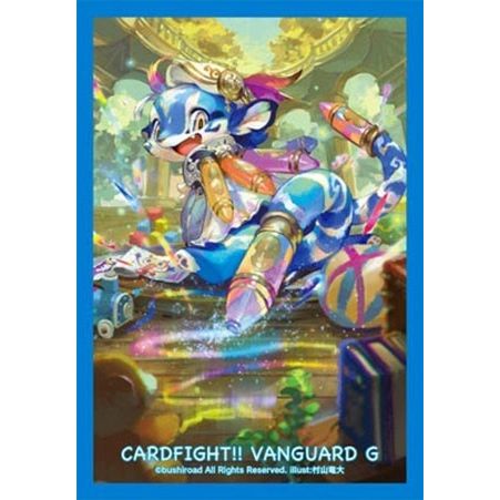 Image for Bushiroad Sleeve Collection Mini Vol.221 Cardfight!! Vanguard: Crayon Tiger (70-Pack) - Card Sleeves