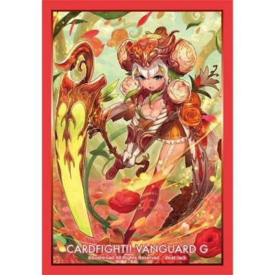 Image for Bushiroad Sleeve Collection Mini Vol.257 Cardfight!! Vanguard: Ranunculus of Searing Heart, Ahsha (70-Pack) - Card Sleeves