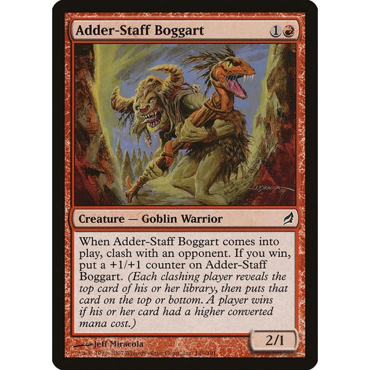 Image for Adder-Staff Boggart (148) (LRW) - Magic: The Gathering