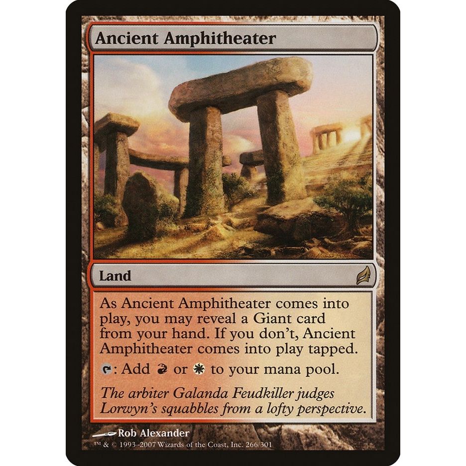 Image for Ancient Amphitheater (266) (LRW) - Magic: The Gathering