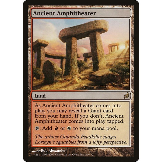 Image for Ancient Amphitheater (266) (LRW) - Magic: The Gathering