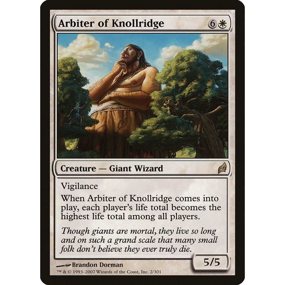 Image for Arbiter of Knollridge (2) (LRW) - Magic: The Gathering