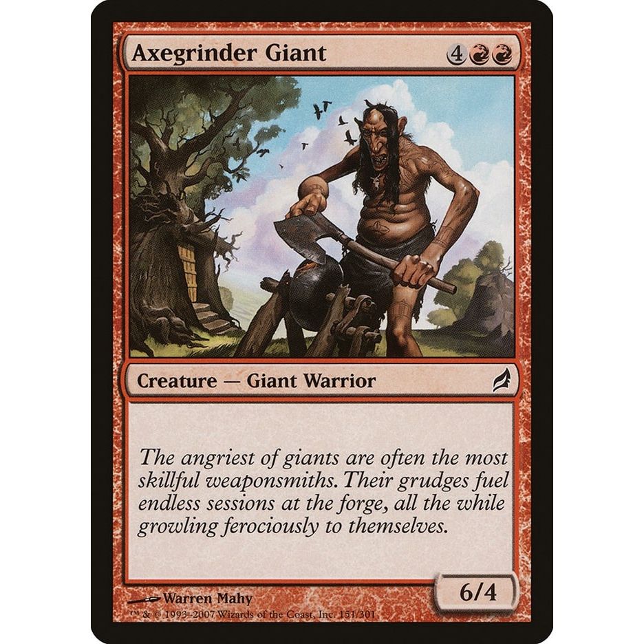 Image for Axegrinder Giant (151) (LRW) - Magic: The Gathering