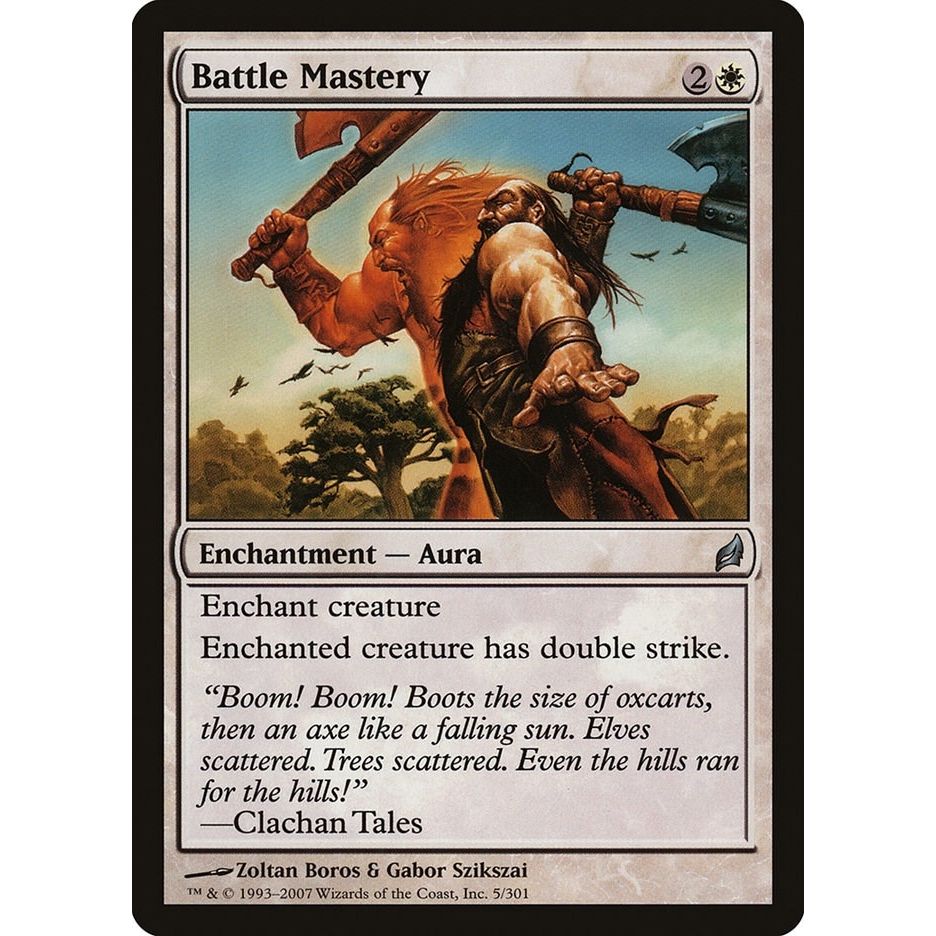 Image for Battle Mastery (5) (LRW) - Magic: The Gathering