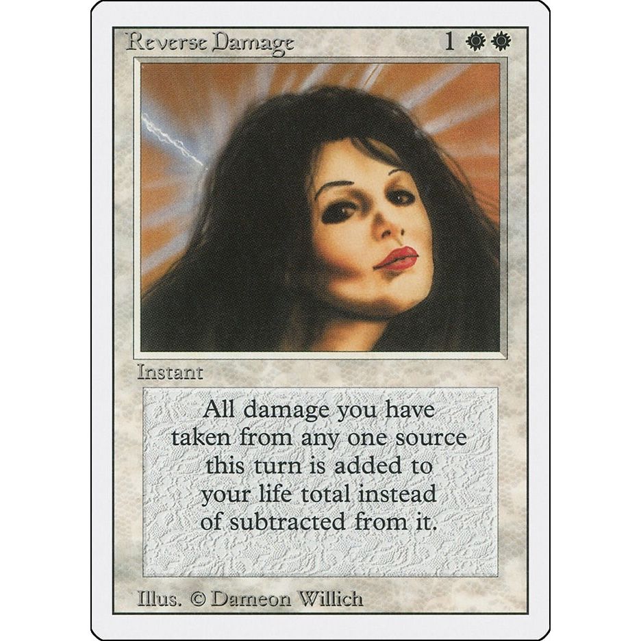 Image for Reverse Damage (3ED) - Magic: The Gathering
