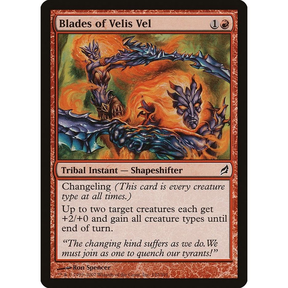 Image for Blades of Velis Vel (152) (LRW) - Magic: The Gathering