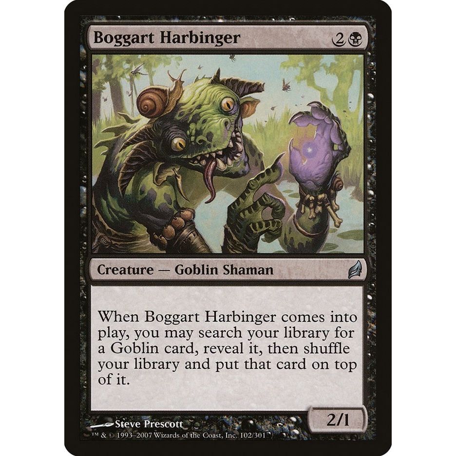 Image for Boggart Harbinger (102) (LRW) - Magic: The Gathering