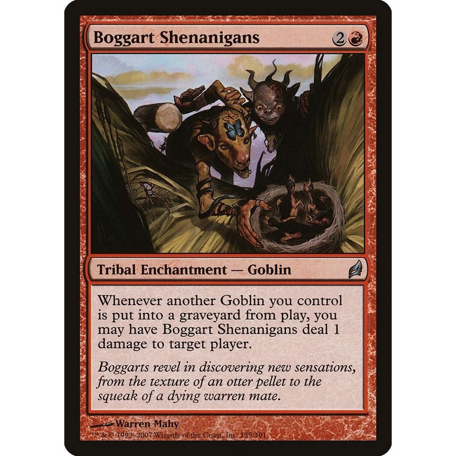 Image for Boggart Shenanigans (155) (LRW) - Magic: The Gathering