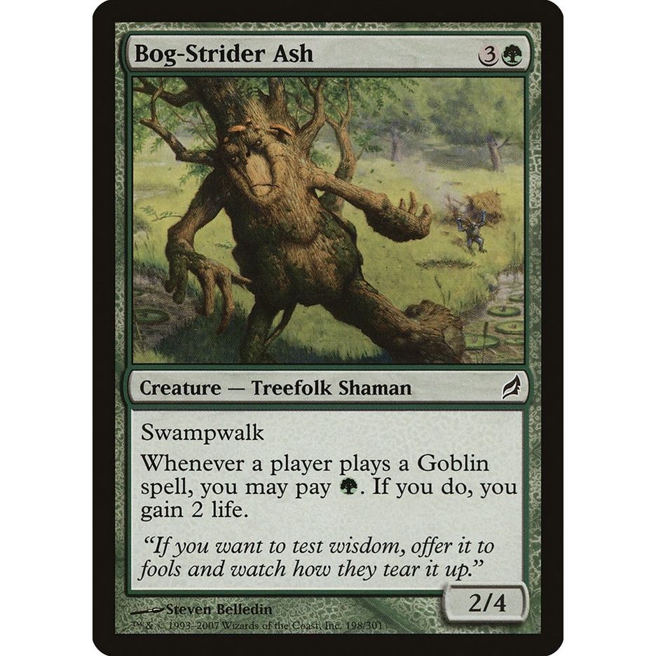Image for Bog-Strider Ash (198) (LRW) - Magic: The Gathering