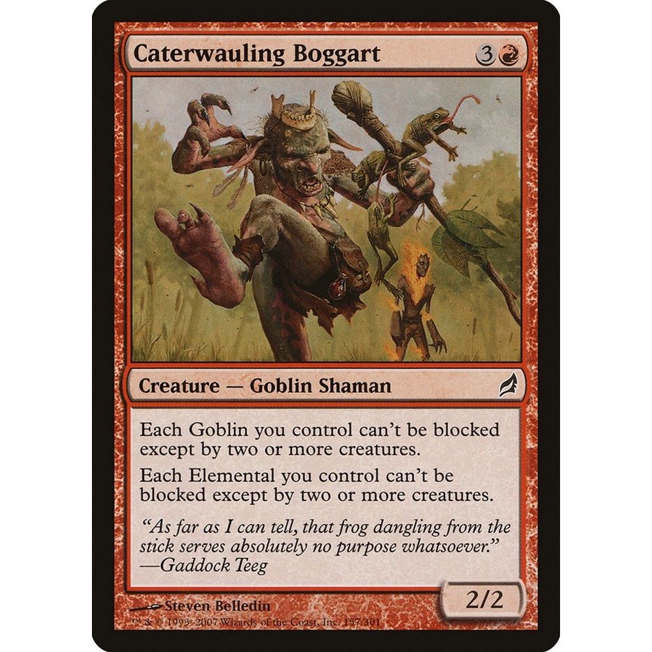 Image for Caterwauling Boggart (157) (LRW) - Magic: The Gathering