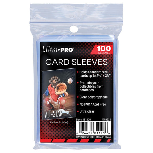 Image for Ultra Pro Soft Card Sleeves - Standard (100-Pack) - Card Sleeves