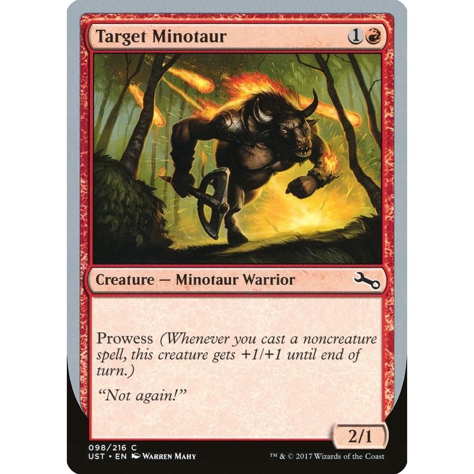 Image for Target Minotaur (C) (98) (UST) - Magic: The Gathering