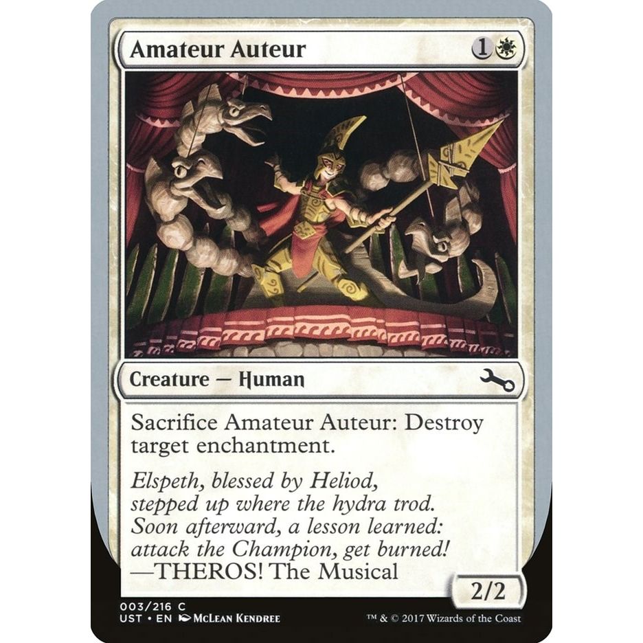 Image for Amateur Auteur (C) (3) (UST) - Magic: The Gathering