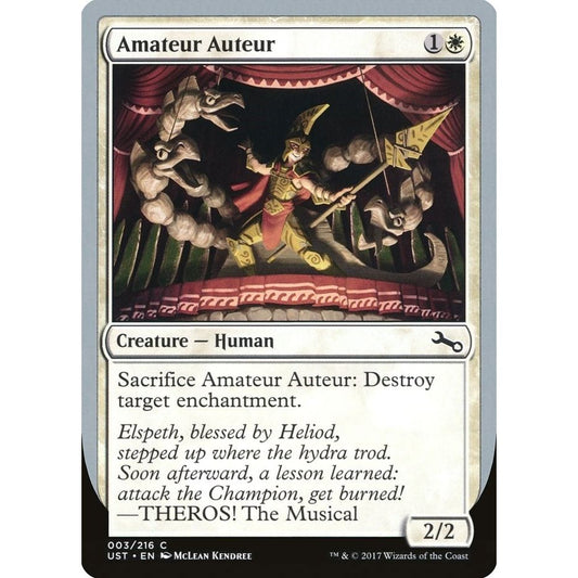 Image for Amateur Auteur (C) (3) (UST) - Magic: The Gathering