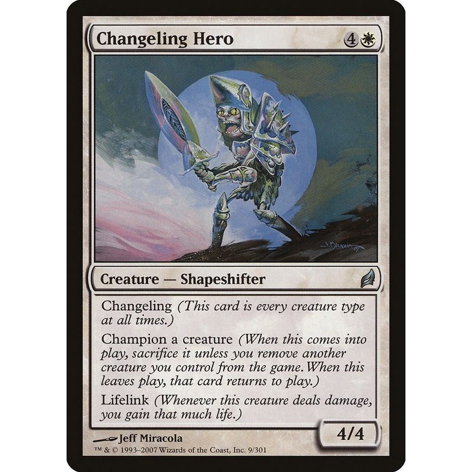 Image for Changeling Hero (9) (LRW) - Magic: The Gathering