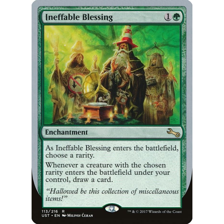 Image for Ineffable Blessing (D) (113) (UST) - Magic: The Gathering