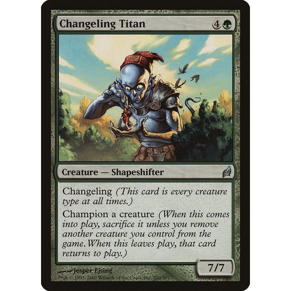 Image for Changeling Titan (200) (LRW) - Magic: The Gathering