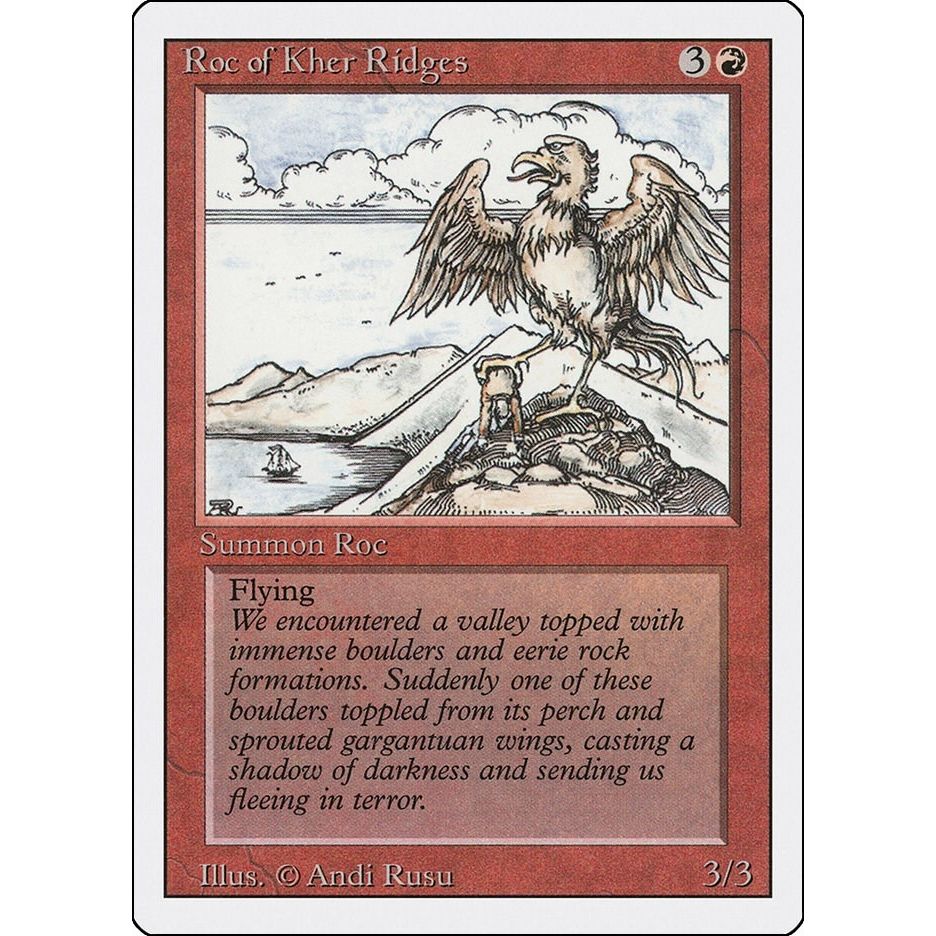 Image for Roc of Kher Ridges (3ED) - Magic: The Gathering